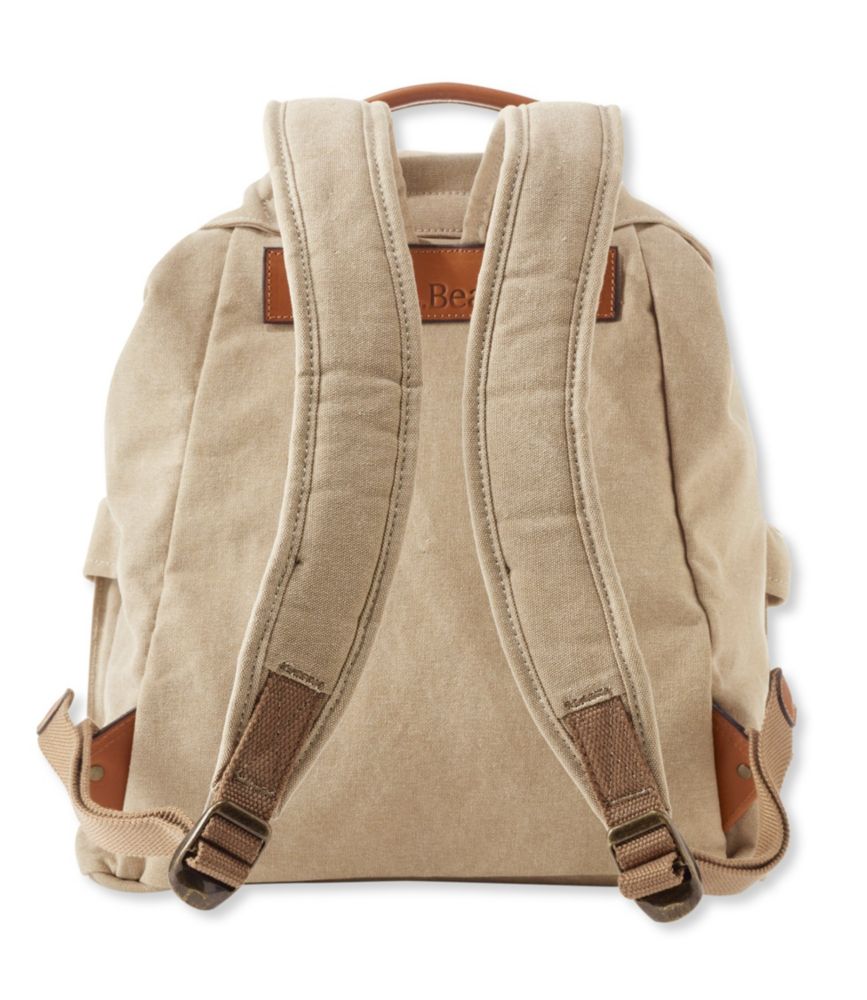 ll bean canvas backpack