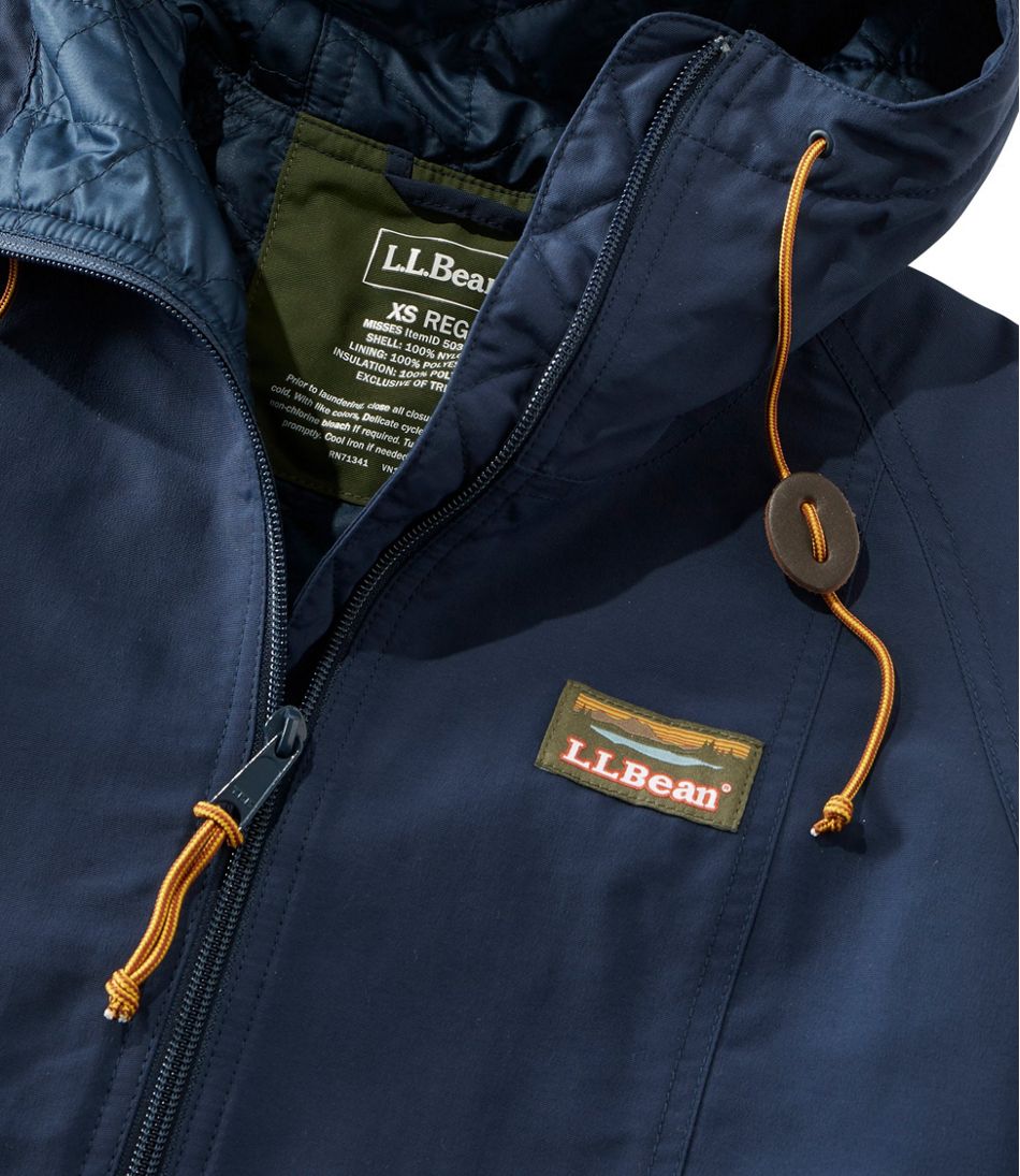 Women's Mountain Classic Insulated Anorak, Colorblock | Women's at L.L.Bean