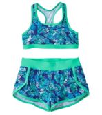 Girls' BeanSport Short Set Swimsuit, Print