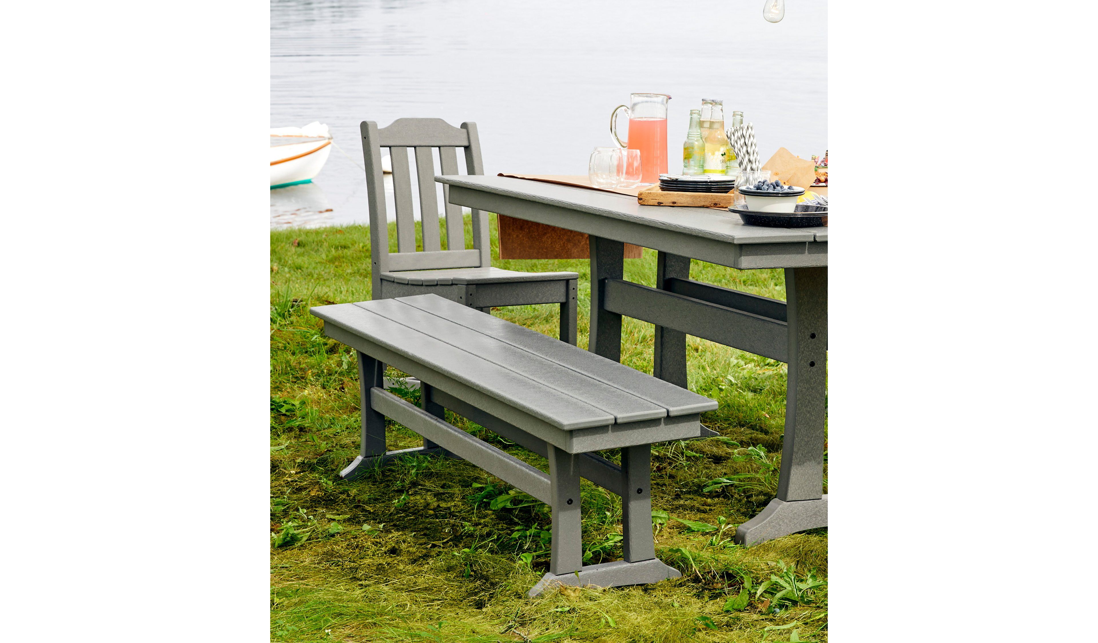 All-Weather Farmhouse Bench