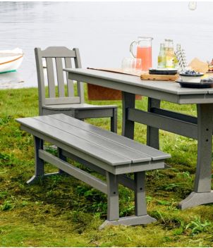 All-Weather Farmhouse Bench