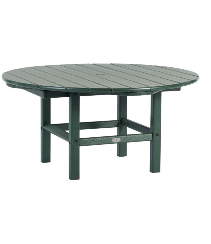 All-Weather Conversation Table, Green, small image number 1