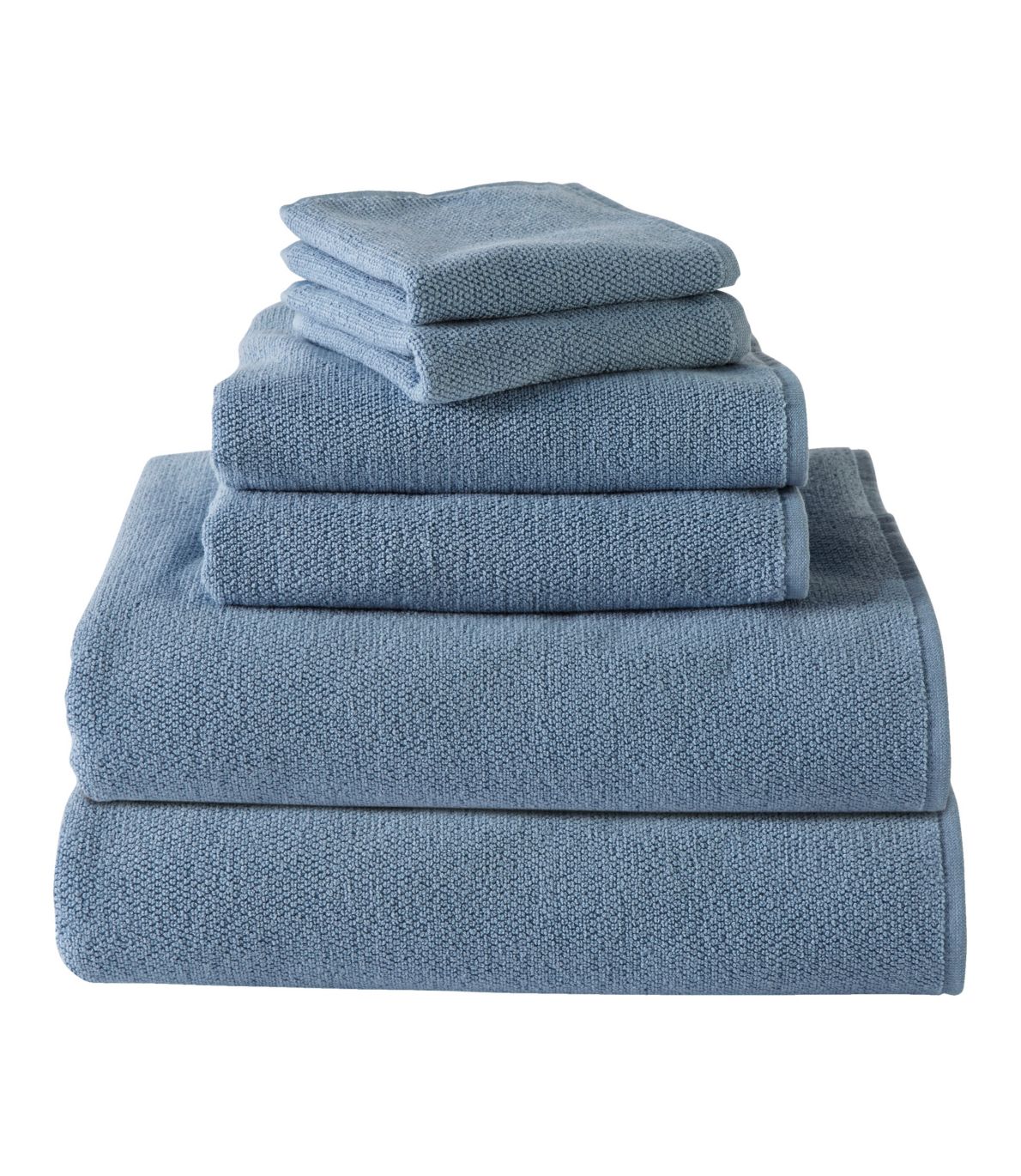 Organic Textured Cotton Towel Set
