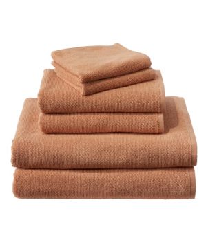 Organic Textured Cotton Towel Set