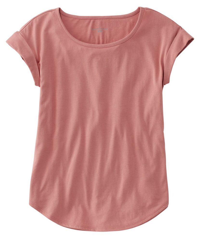 Women S Signature Cotton Modal Scoopneck Short Sleeve