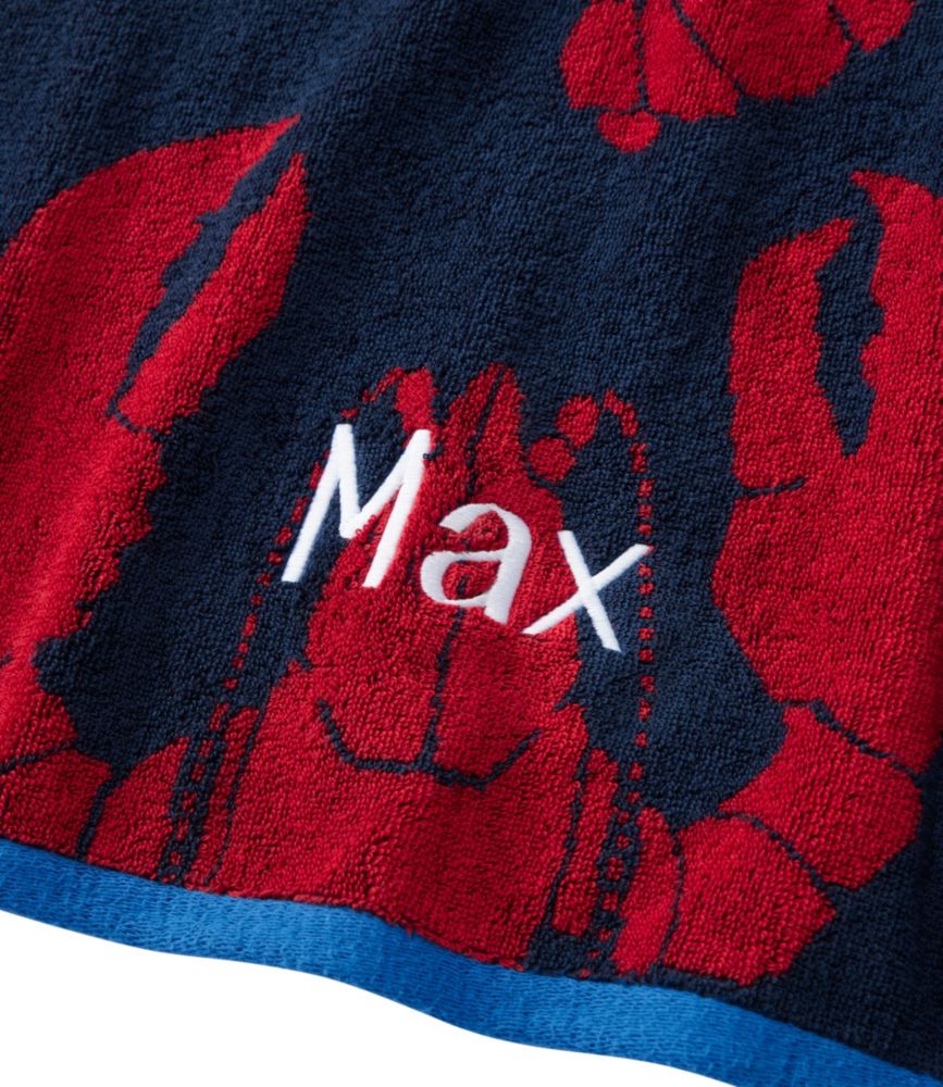 Seaside Beach Towel, Lobsters