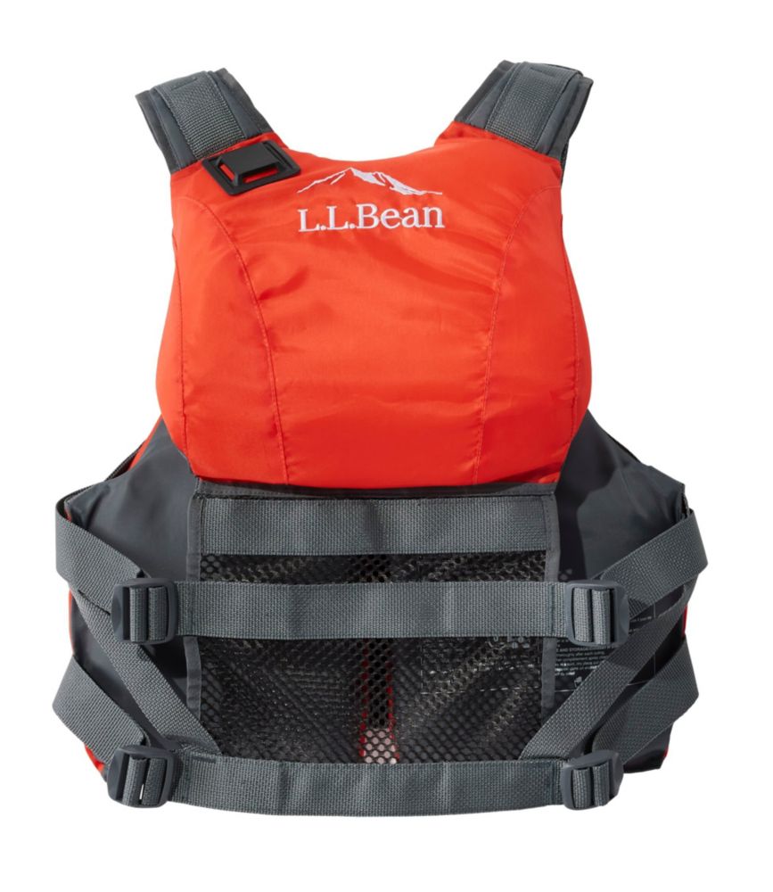 Adults' L.L.Bean Universal Fit Mesh-Back PFD, Orange, small image number 2