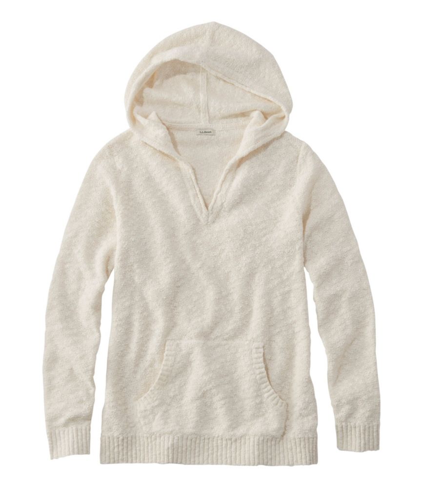 slub cotton hoodie