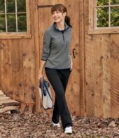 Ll bean fitness shop fleece quarter zip pullover