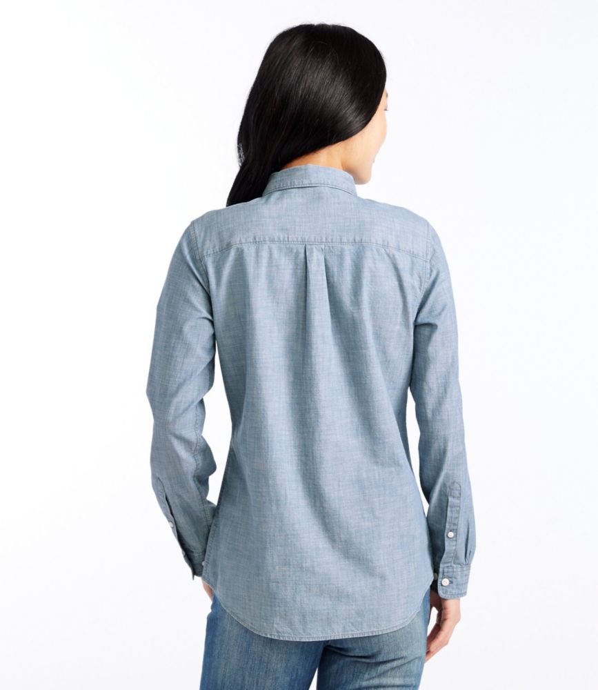 ll bean womens denim shirt