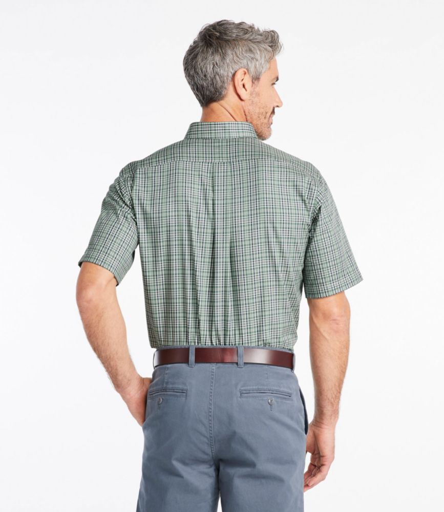 Men's WrinkleFree Twill Sport Shirt, Traditional Fit ShortSleeve