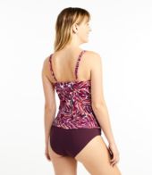 Women's L.L.Bean Mix-and-Match Swimwear, Squareneck Tankini Print