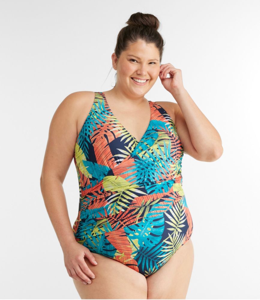 Women's Shaping Swimwear, Tanksuit Print