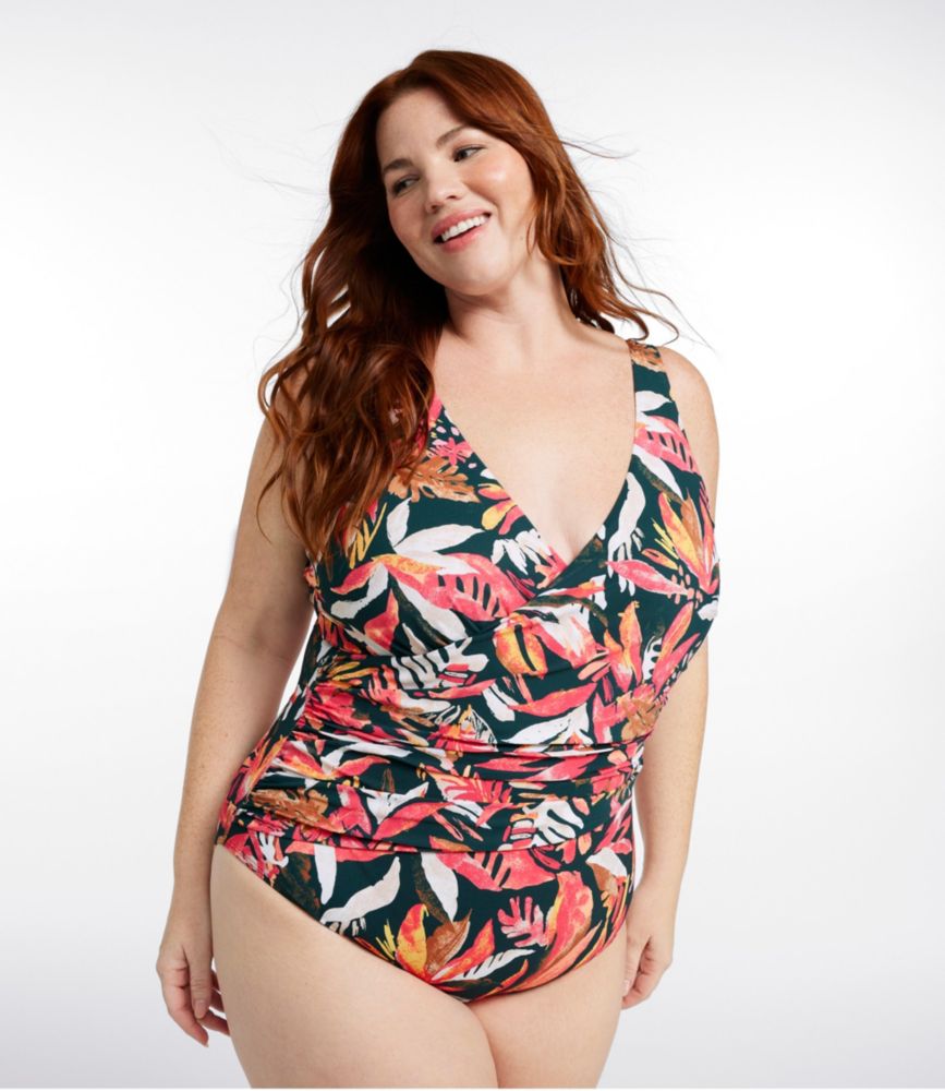 Women's Shaping Swimwear, Tanksuit Print