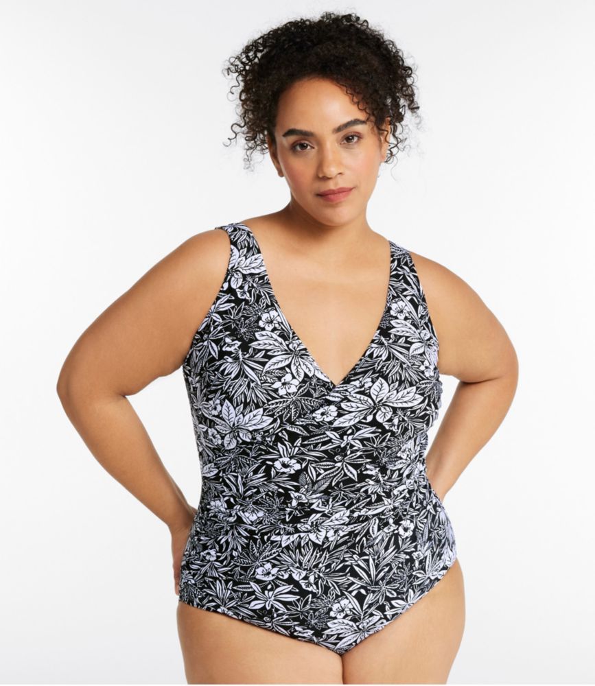 Women's Shaping Swimwear, Tanksuit Print