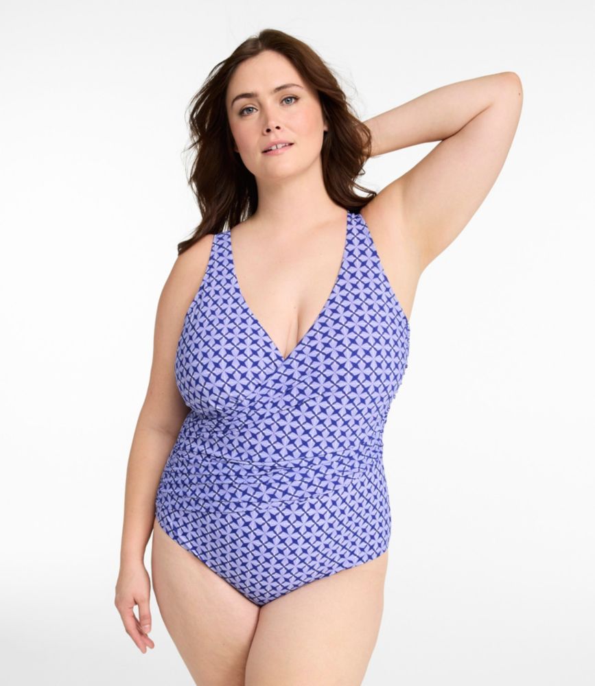 Women's Shaping Swimwear, Tanksuit Print