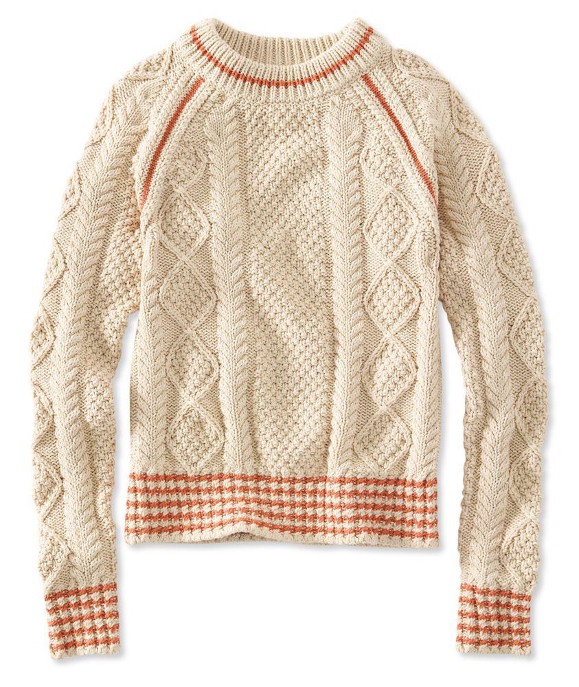 cotton fisherman sweater