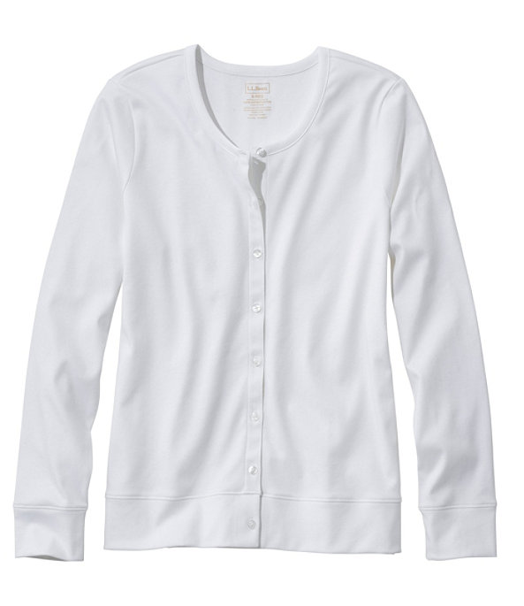 White hot sale cardigan cotton