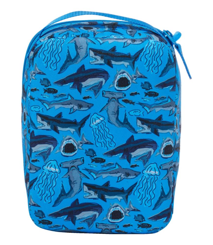 Lunch Box, Print, Regatta Blue Geo Shark, small image number 2