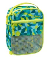 Expandable Insulated Lunch Box, Print Ocean Blue Camo, Polyester | L.L.Bean | Back to School