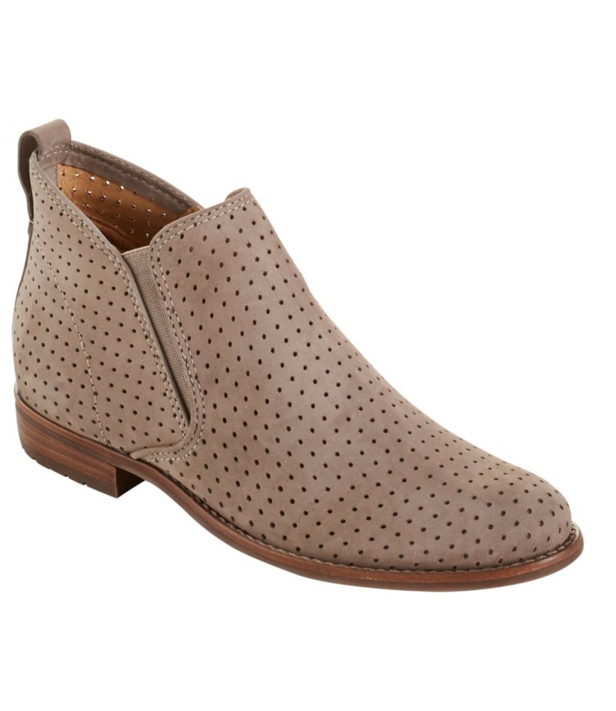 Westport Perforated Ankle Boots, Nubuck