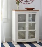 Painted Farmhouse Cabinet, Wood Top
