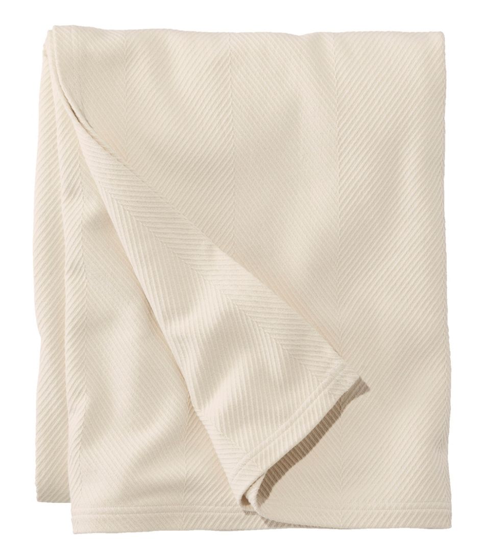 Luxury 100% Cotton Thermal Waffle-Weave Blanket w/ 2-inch White Satin Edge, 30 x 30