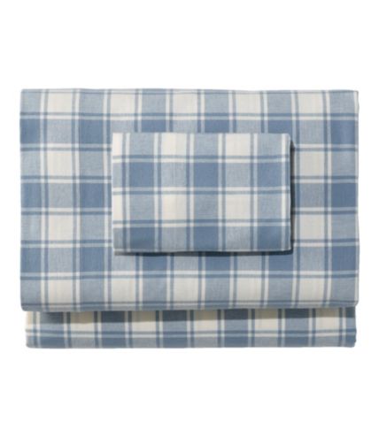 Ultrasoft Comfort Flannel Sheet Set, Check | Sheets at L.L.Bean
