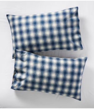Ultrasoft Comfort Flannel Pillowcases, Check Set of Two