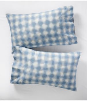 Ultrasoft Comfort Flannel Pillowcases, Check Set of Two