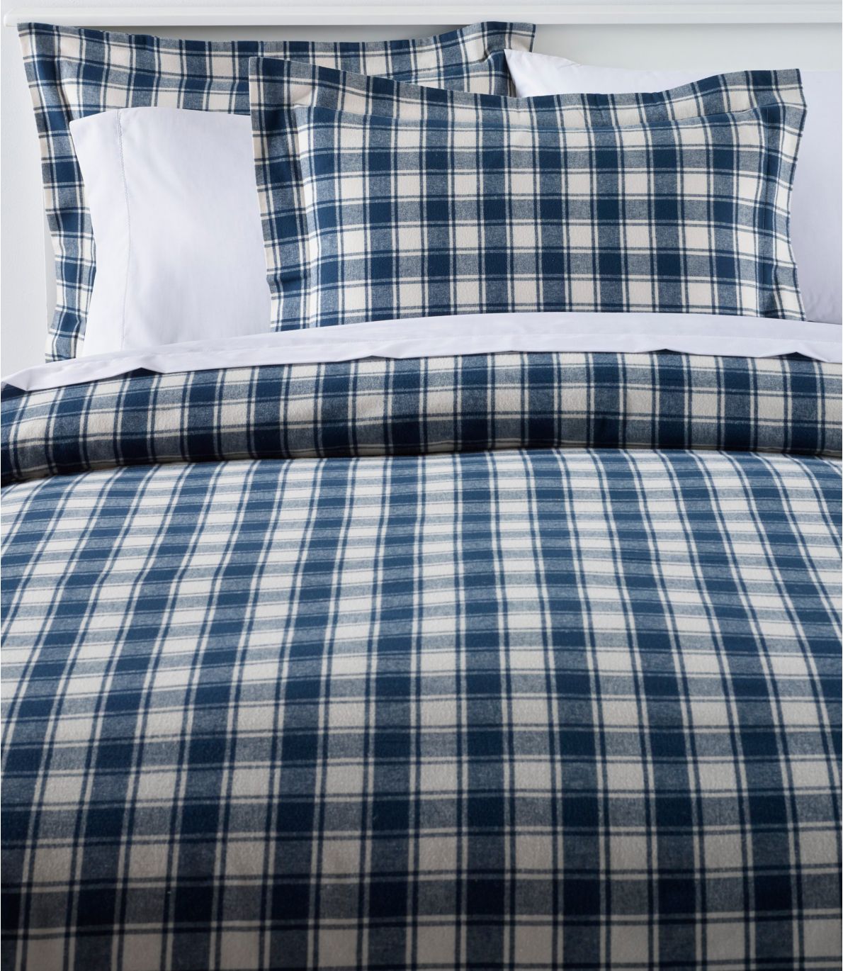 Ultrasoft Comfort Flannel Comforter Cover Collection, Check