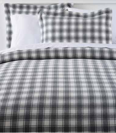 Ultrasoft Comfort Flannel Comforter Cover Collection, Check