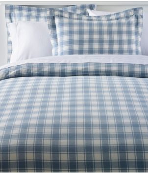 Ultrasoft Comfort Flannel Comforter Cover Collection, Check