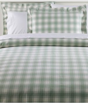 Ultrasoft Comfort Flannel Comforter Cover Heather Gray | L.L.Bean