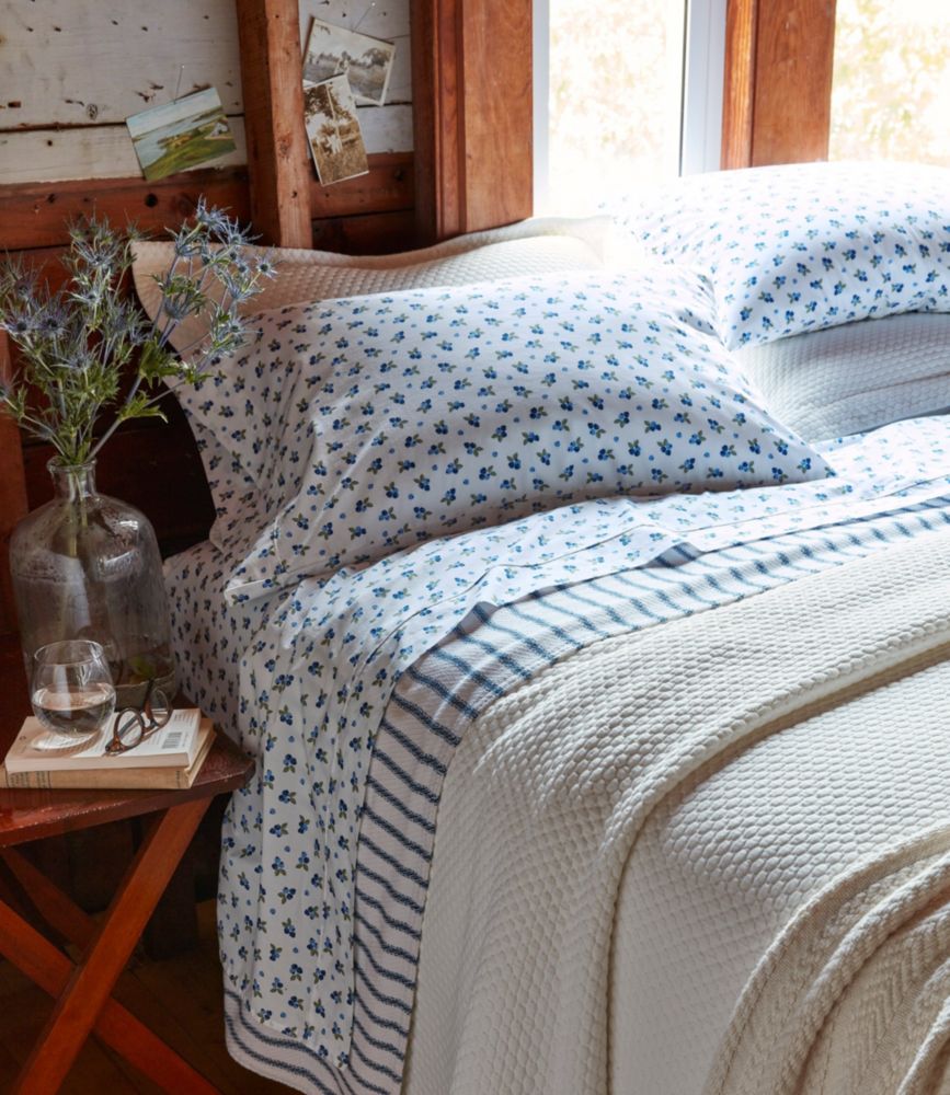 Blueberry Percale Sheet Collection, , small image number 2