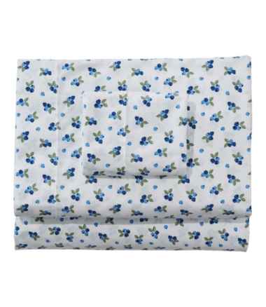 Blueberry Percale Sheet Collection
