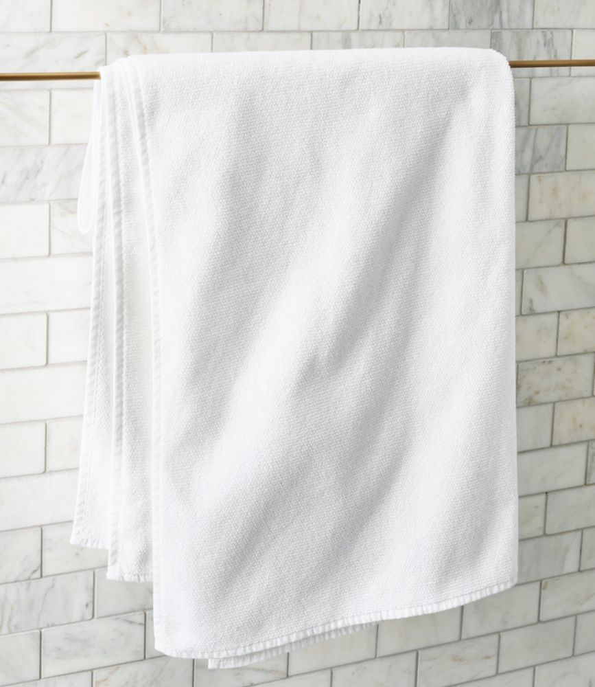 Organic Textured Cotton Towel Bath Beach Towels at L.L.Bean