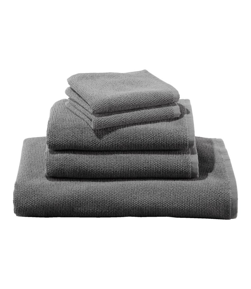 Organic Textured Cotton Towel | Bath & Beach Towels at L.L.Bean