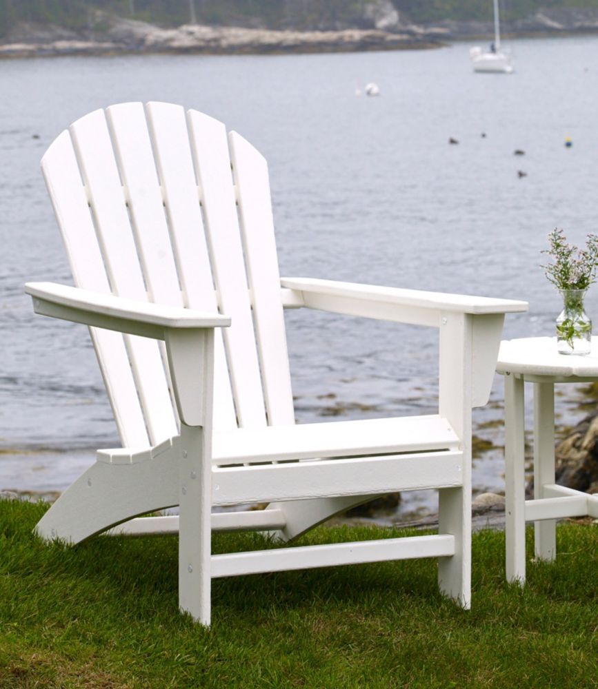 All-Weather Waterfall Adirondack Chair, Classic Navy, small image number 2