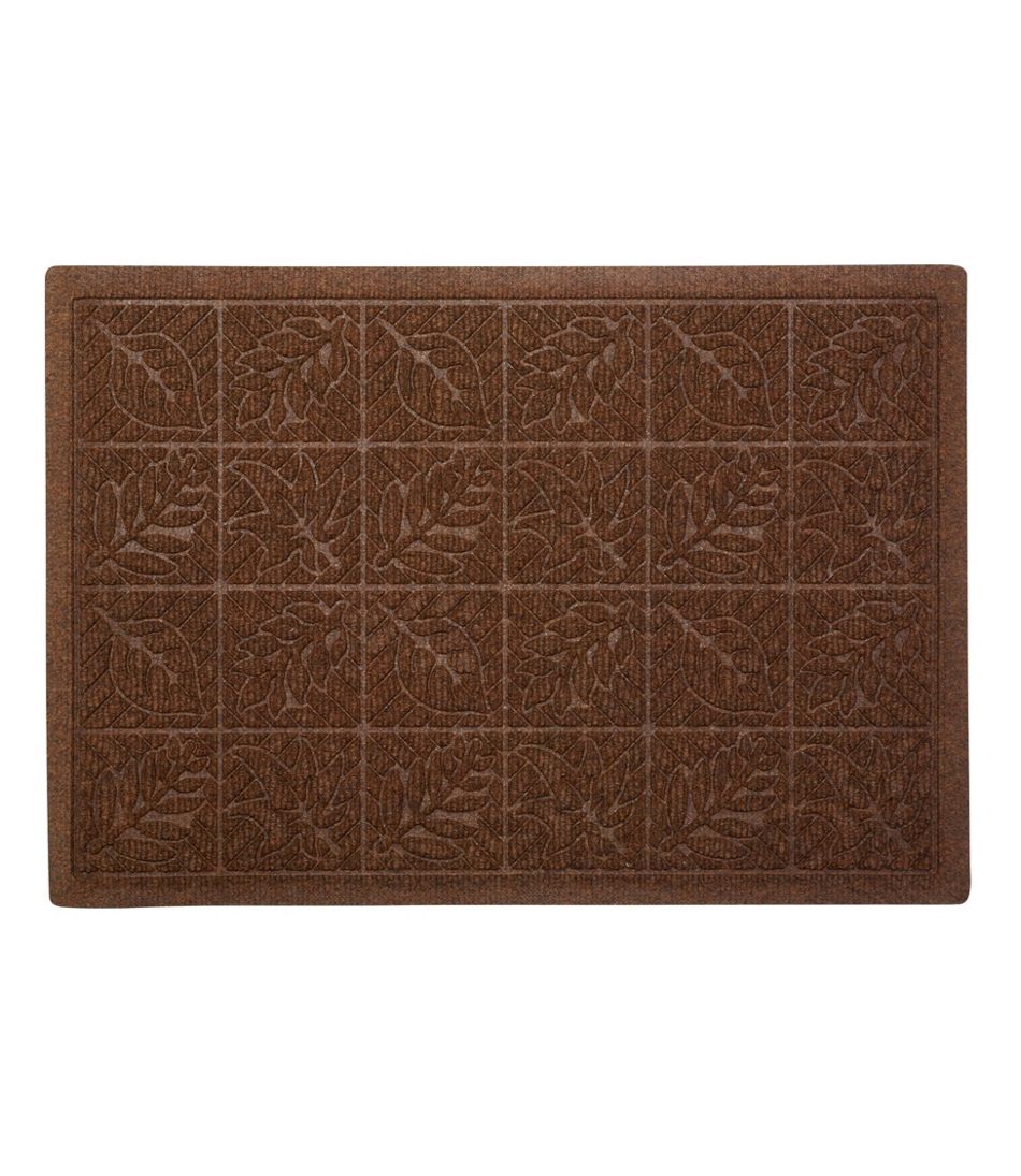 Heavyweight Recycled Waterhog Doormat Leaf