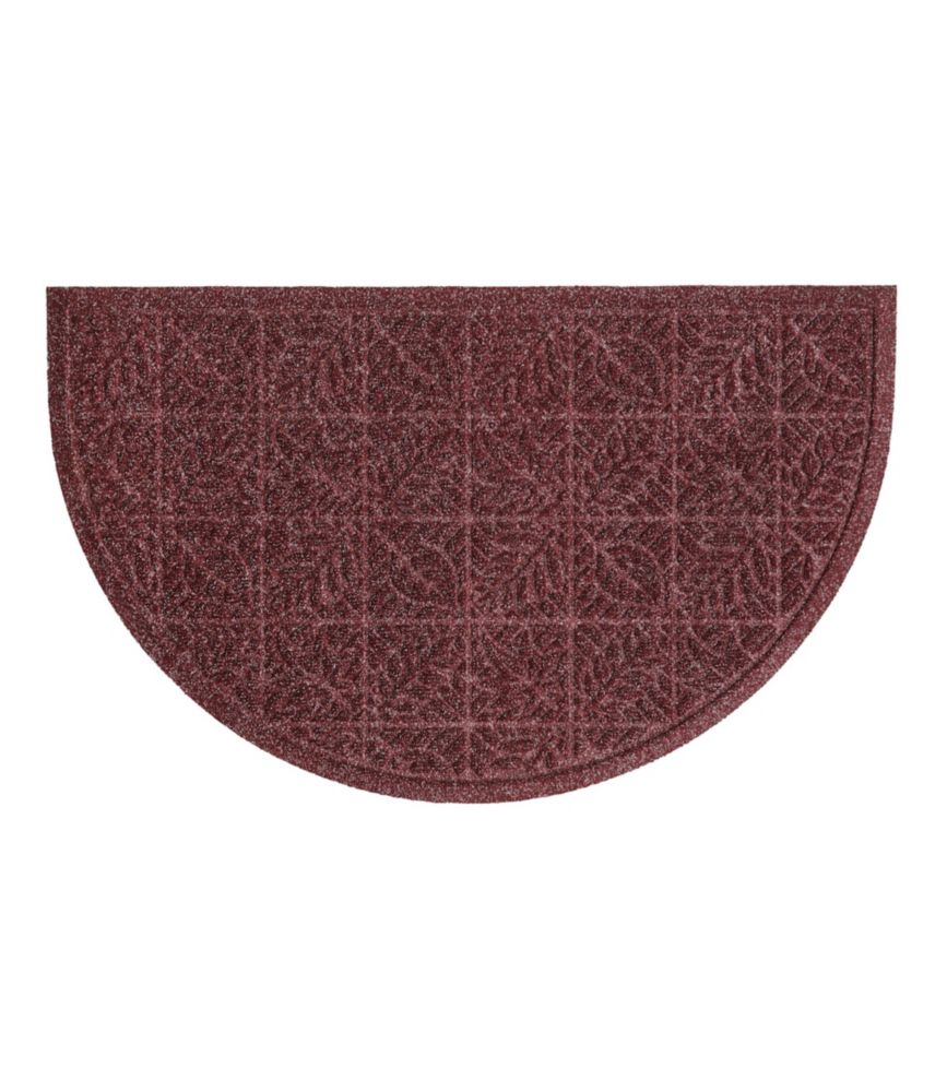 Heavyweight Recycled Waterhog Doormat, Crescent Leaf at L.L.Bean
