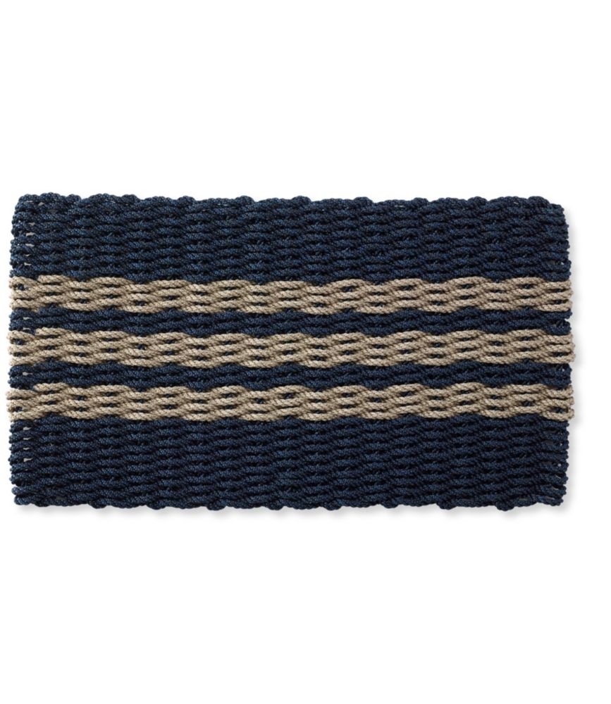 Nautical Rope Doormat, Triple Stripe Home Goods at L.L.Bean