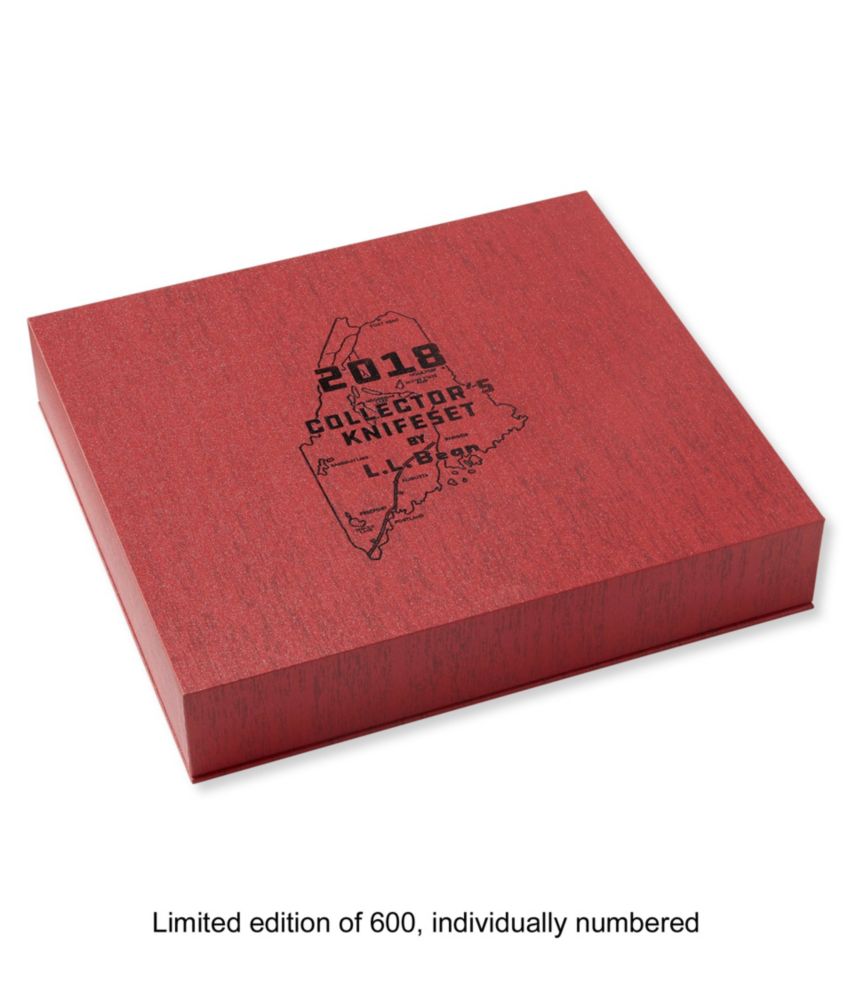 L.L.Bean 2018 Collector's Knife and Hatchet Set Knives at L.L.Bean