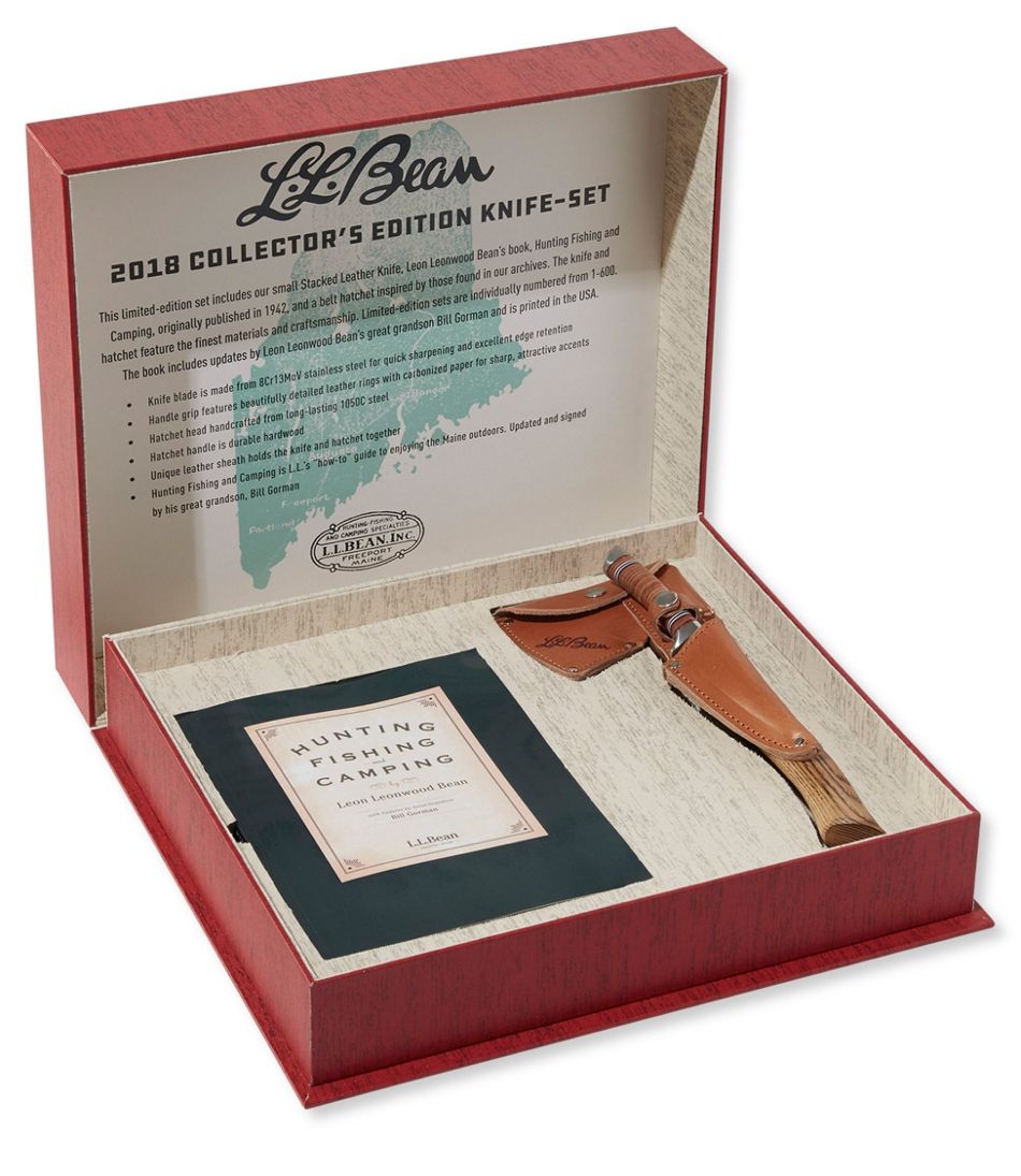 L.L.Bean 2018 Collector's Knife and Hatchet Set