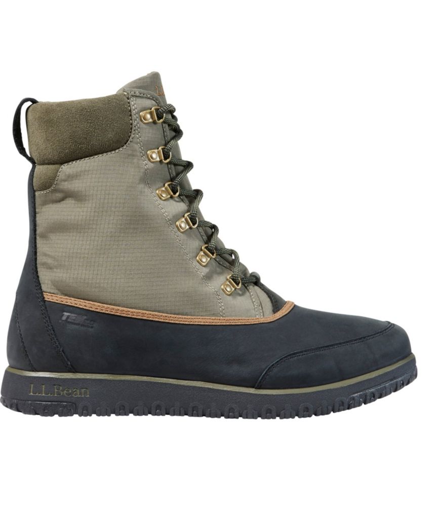 totes surface men's water resistant winter duck boots