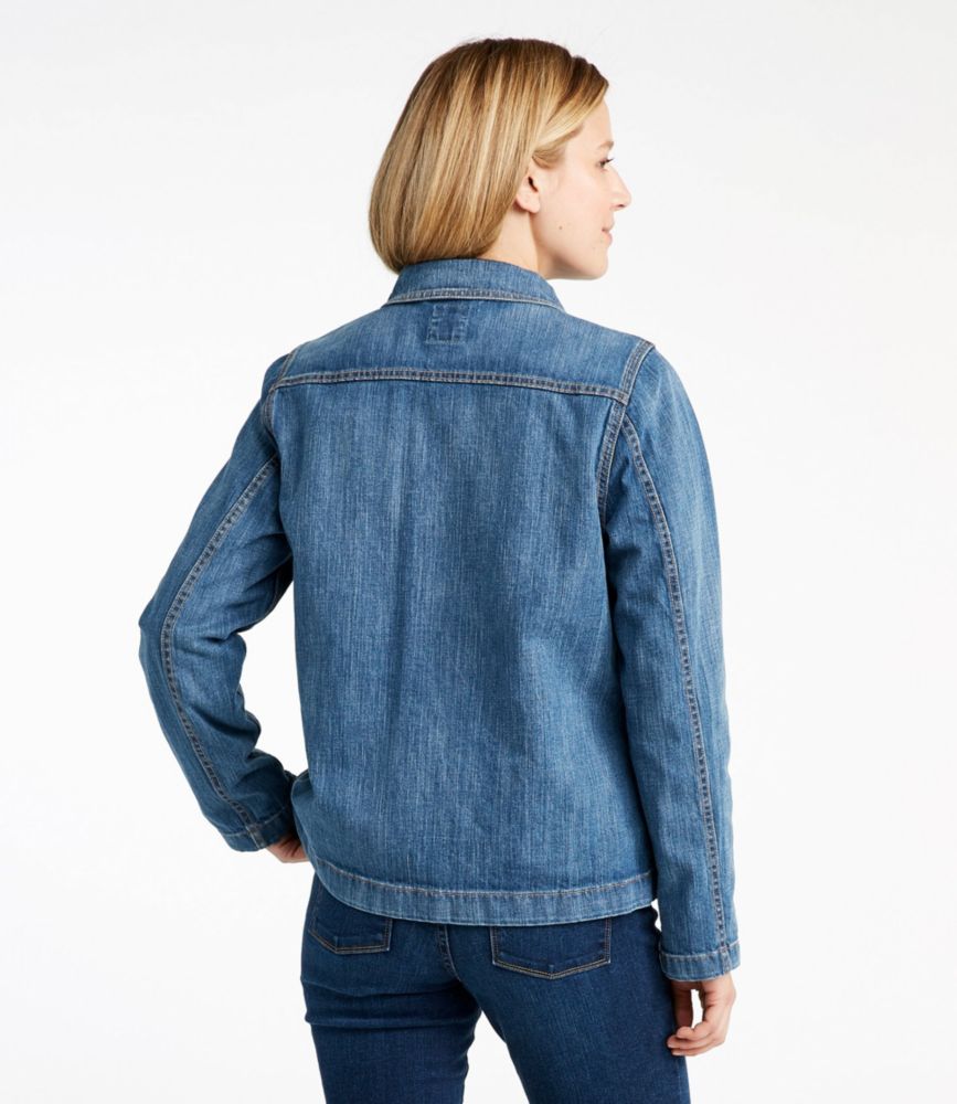 ll bean denim jacket