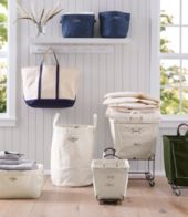 Steele Three Bushel Elevated Cart with Casters | Baskets & Totes at L.L.Bean