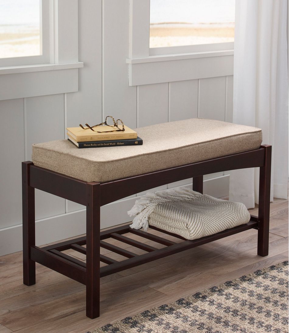 Mission Occasional Wooden Bench Cushion Slipcover