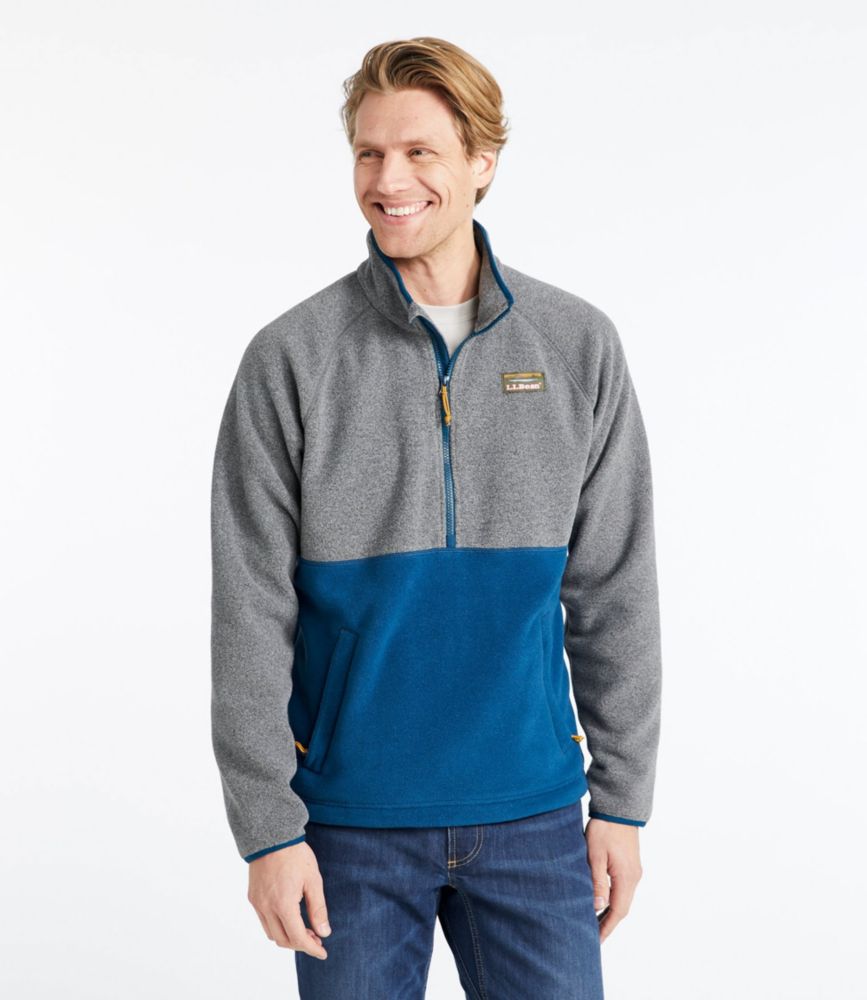 ll bean men's sweater fleece pullover