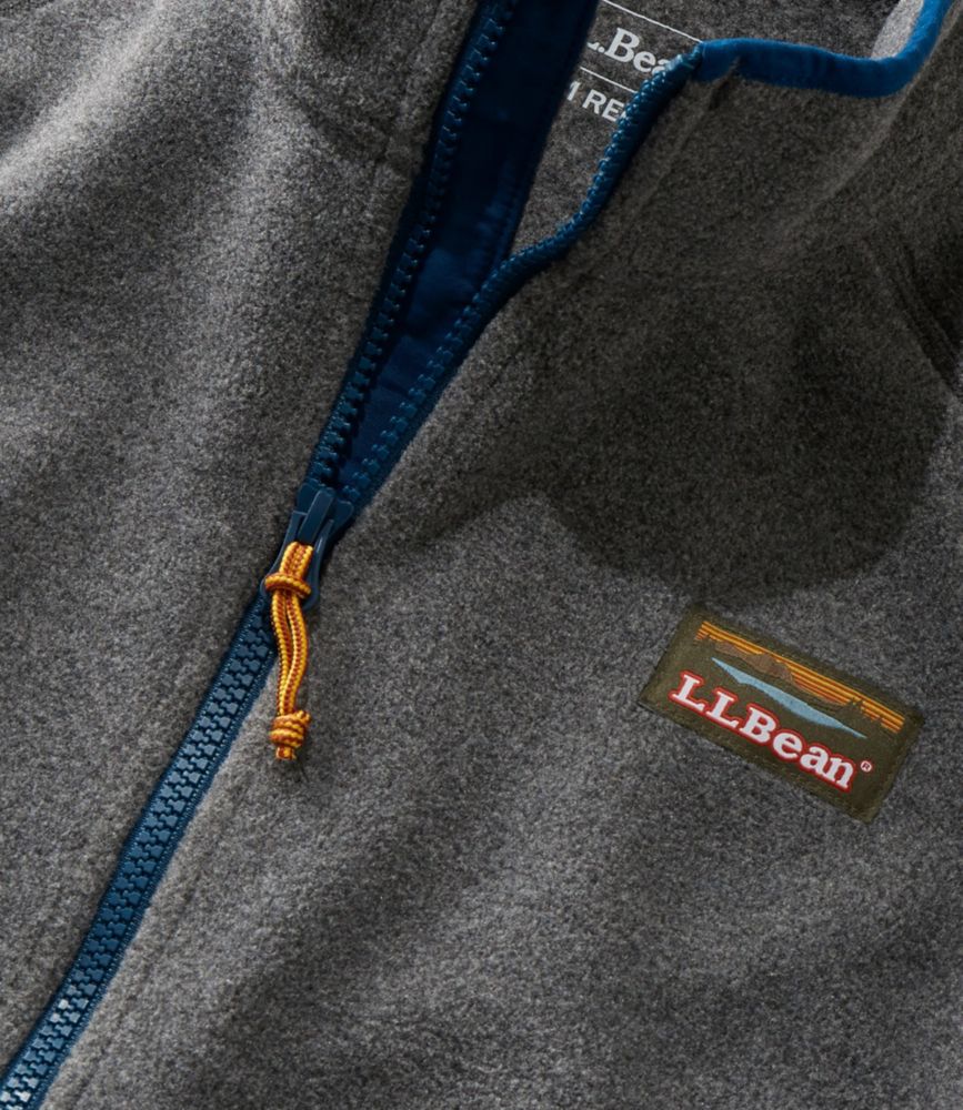 men's mountain classic colorblock fleece pullover